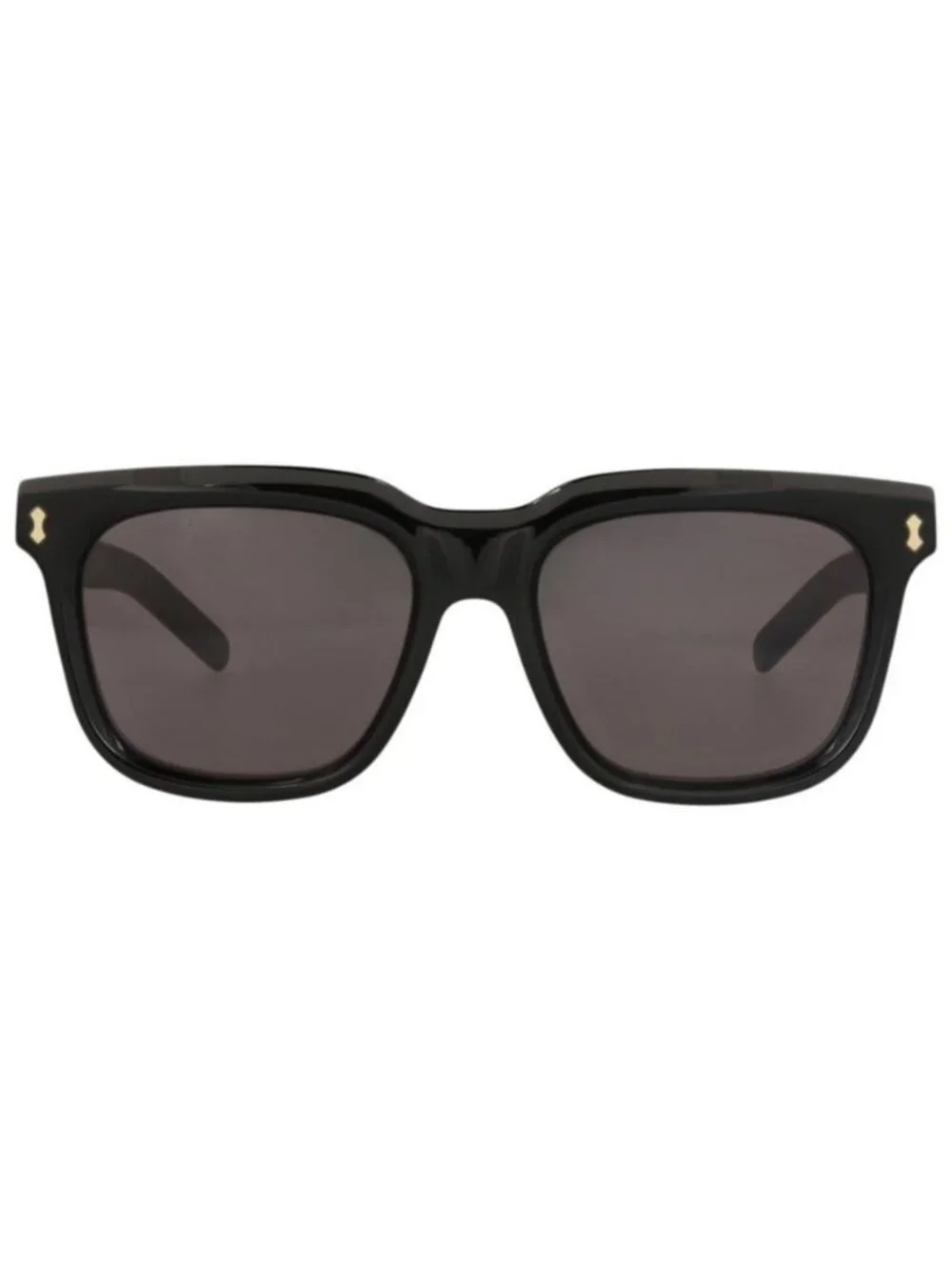 New Gucci Mens Square/Rectangle Black Black Grey Fashion Designer Sunglasses